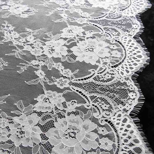 FREEDOMBEAUTY | Clothing accessories, eyelash lace DIY factory direct sales, spot supply nylon embroidery lace