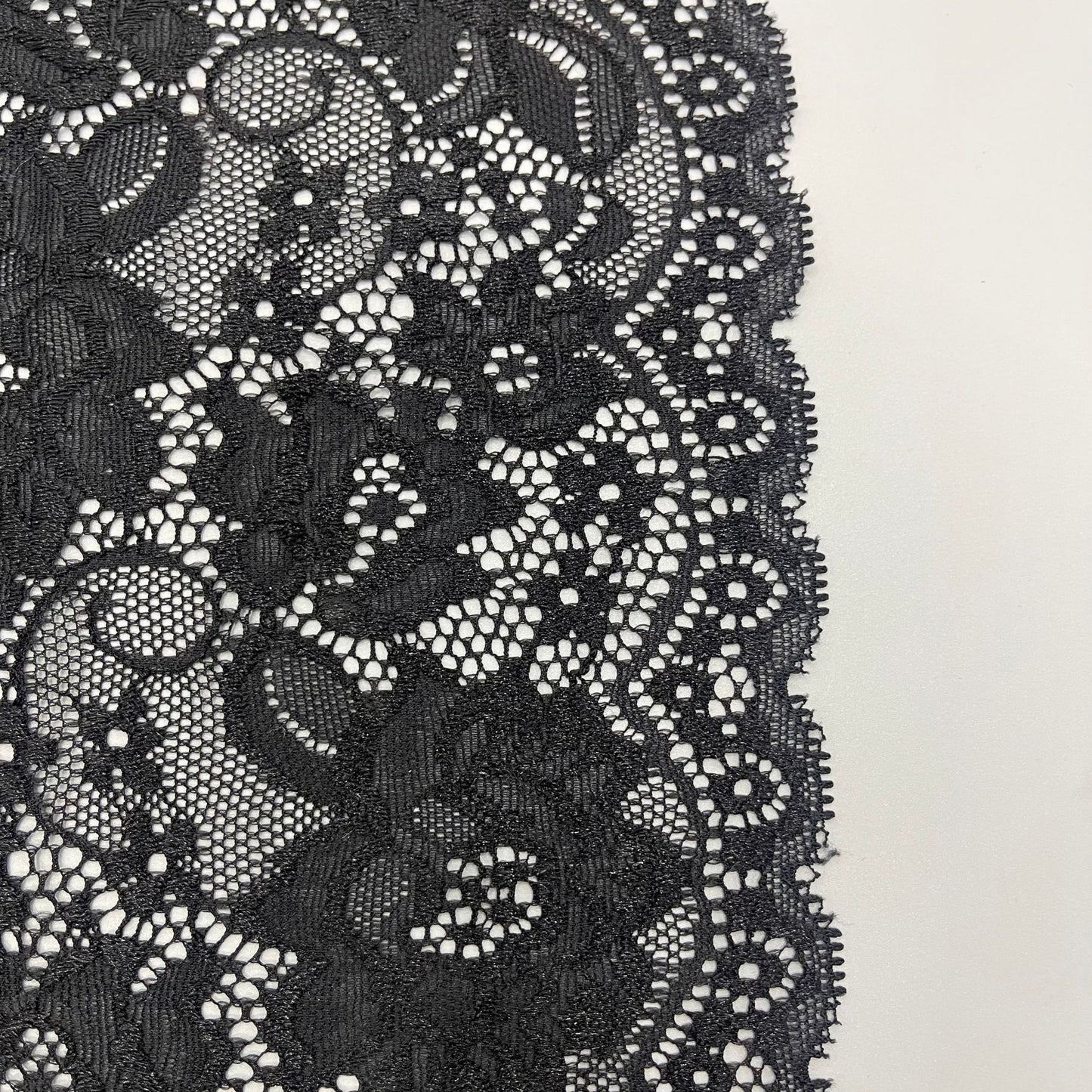 freedombeauty|15cm Outer Single DIY Handmade Lace Trim White Lace Hollow Nylon Wedding Dress Accessories High-end Accessories
