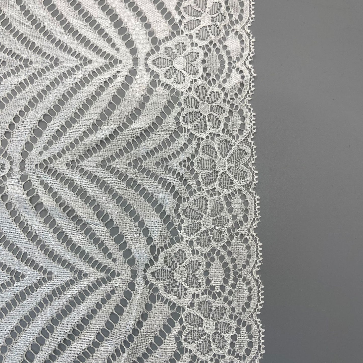 freedombeauty|30cm Lace Trim for Underwear and Wedding Dresses, Nylon Hollow Lace Trim, DIY Clothing Accessories Edging
