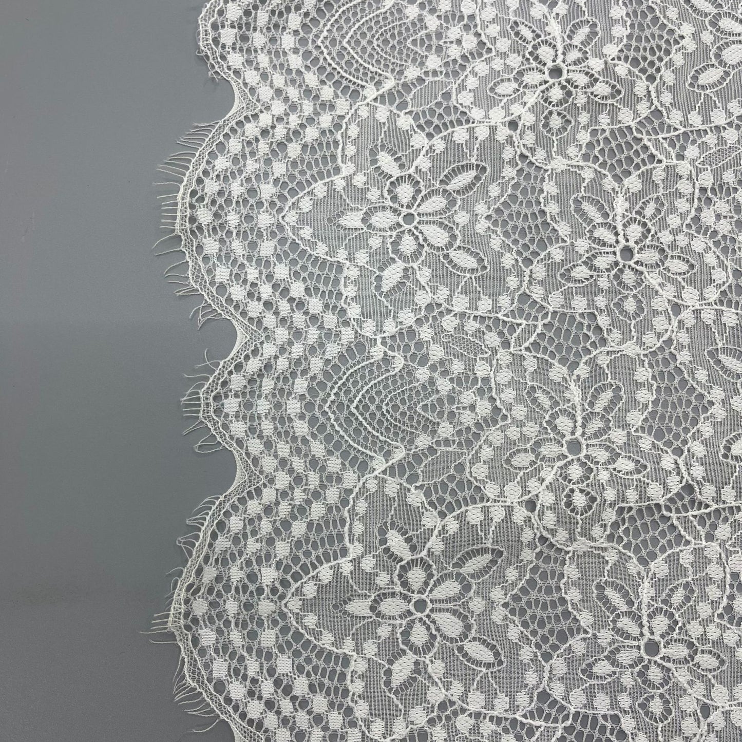 freedombeauty|22cm Elastic Eyelash High-end French Lace Trim Clothing Lingerie Wedding Dress Accessories DIY