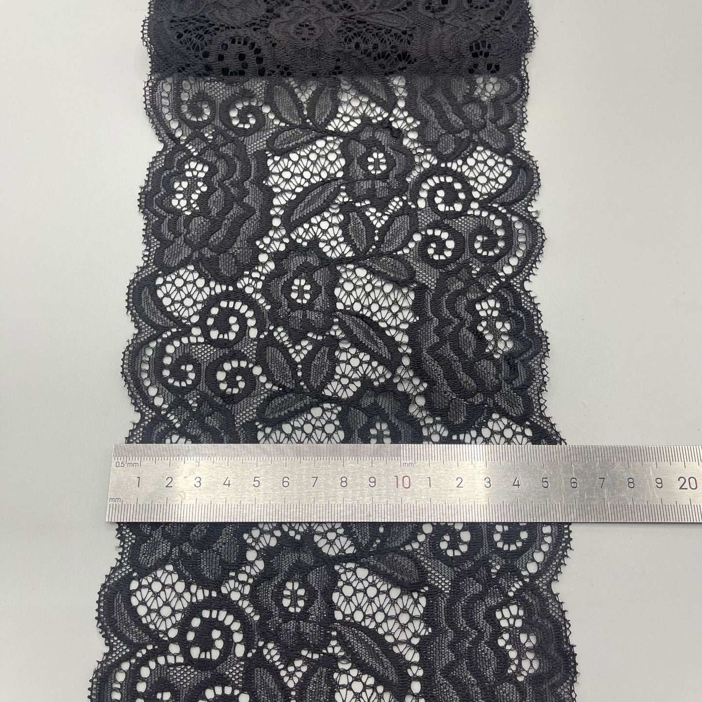 freedombeauty|16cm Stretch Nylon Wedding Dress Lace White Lace Hollow Design Accessories DIY Lace Parts