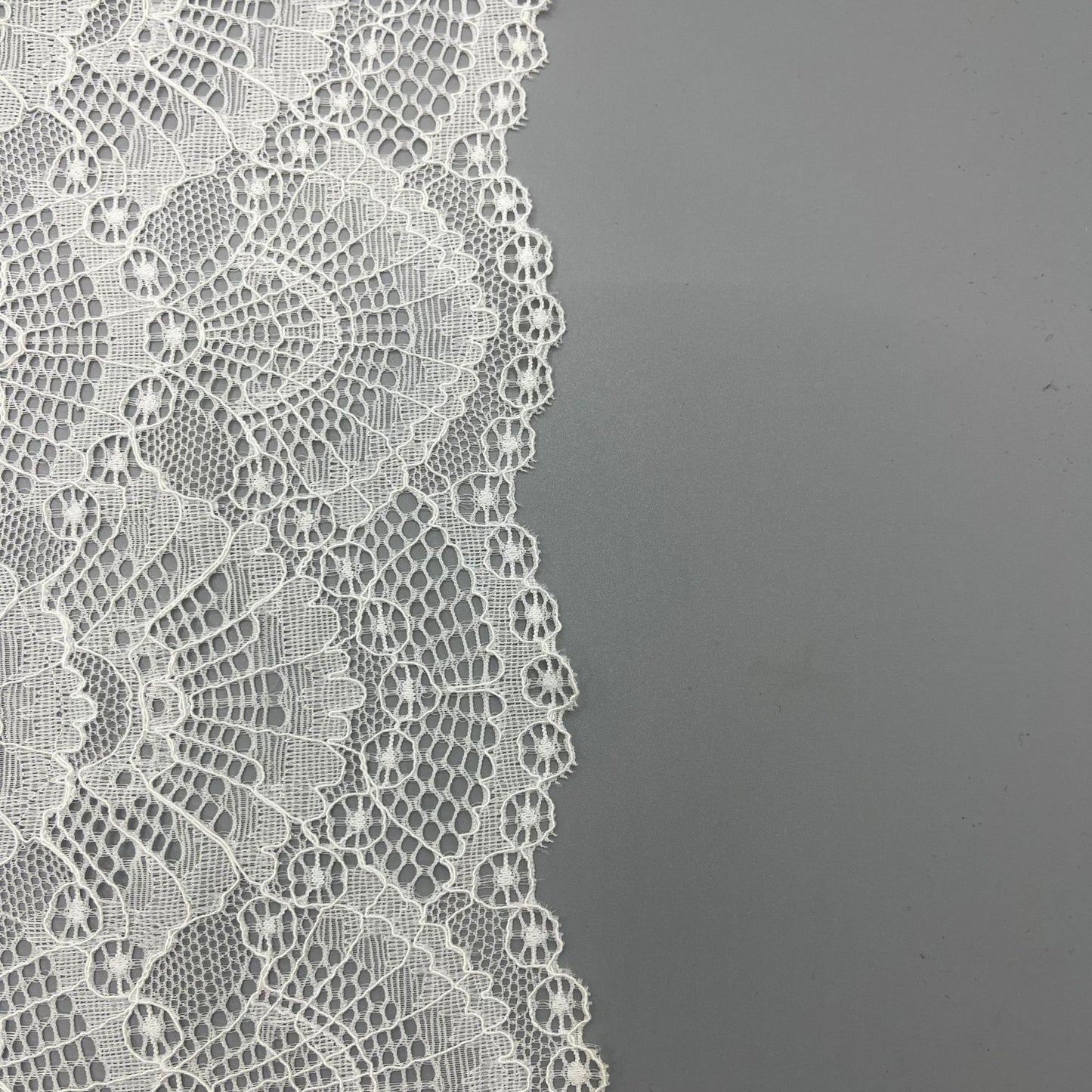 freedombeauty|23cm Lace Trim for Underwear and Wedding Dress Handmade Lace White Hollow Lace Nylon Accessories Decoration Custom Design