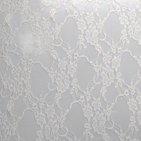 freedombeauty|Professional Direct Sale Stretch Lace Fabric Nylon Five-Star Flower Rose Flower In-Stock Lace Skirt Lace Hot-Selling Fabric