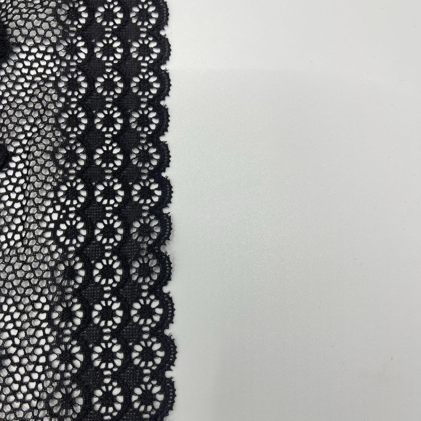 freedombeauty|15CM Lingerie Lace DIY Wedding Dress Accessories White Elastic Hollow Lace Trim Clothing Accessories