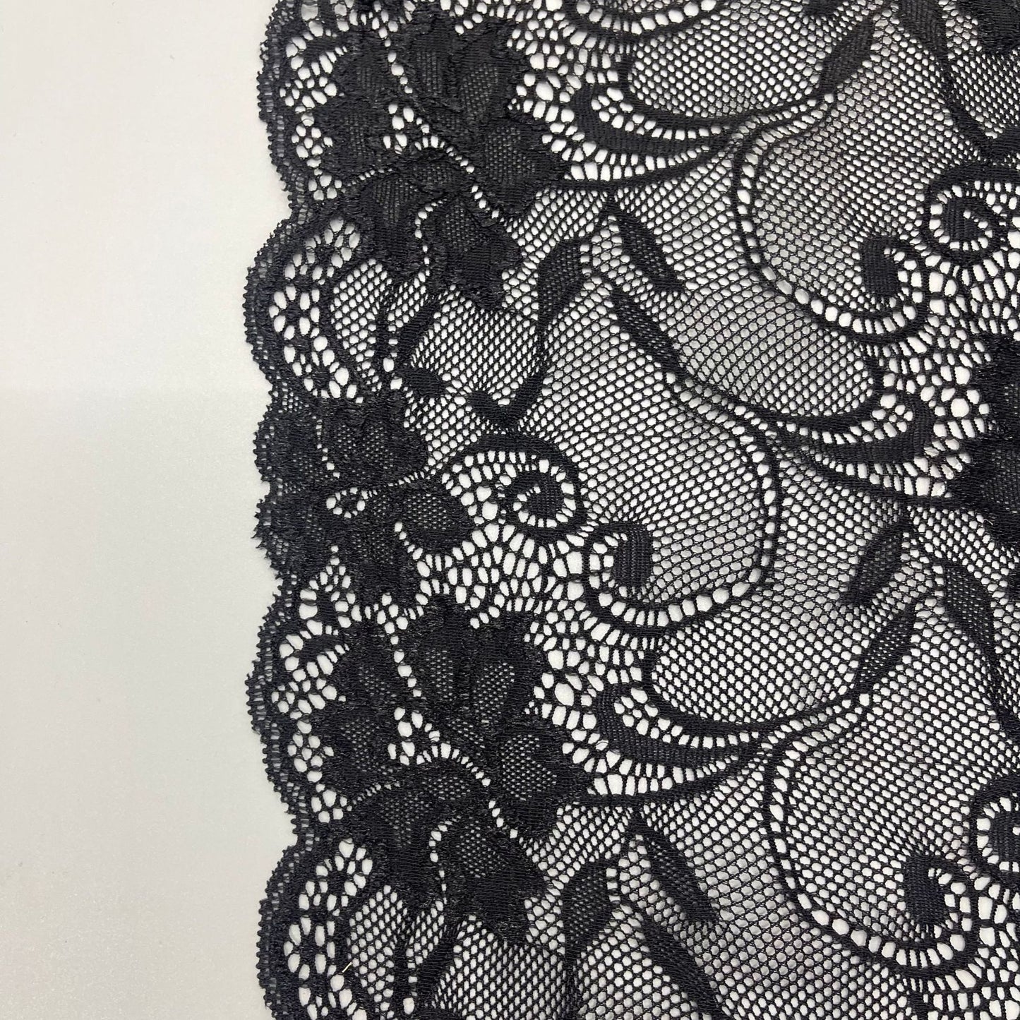 freedombeauty|18cm Lace Trim for Underwear and Wedding Dresses, Nylon Stretch Lace Trim, DIY Clothing Accessories