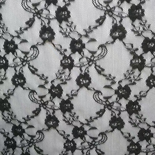 freedombeauty|Hot Selling Popular Nylon Stretch Lace Fabric Soft Base Pocket Decorative Cuffs Mesh Women's Dress Gift