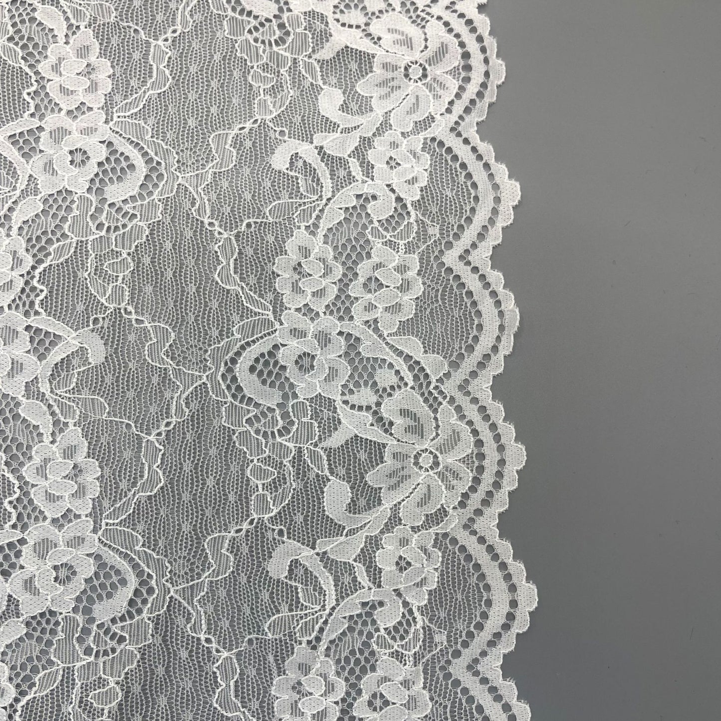 freedombeauty|26CM New Hollow Fabric Eyelash Lace Elastic Mesh DIY Wedding Dress, Gown, Lingerie Lace