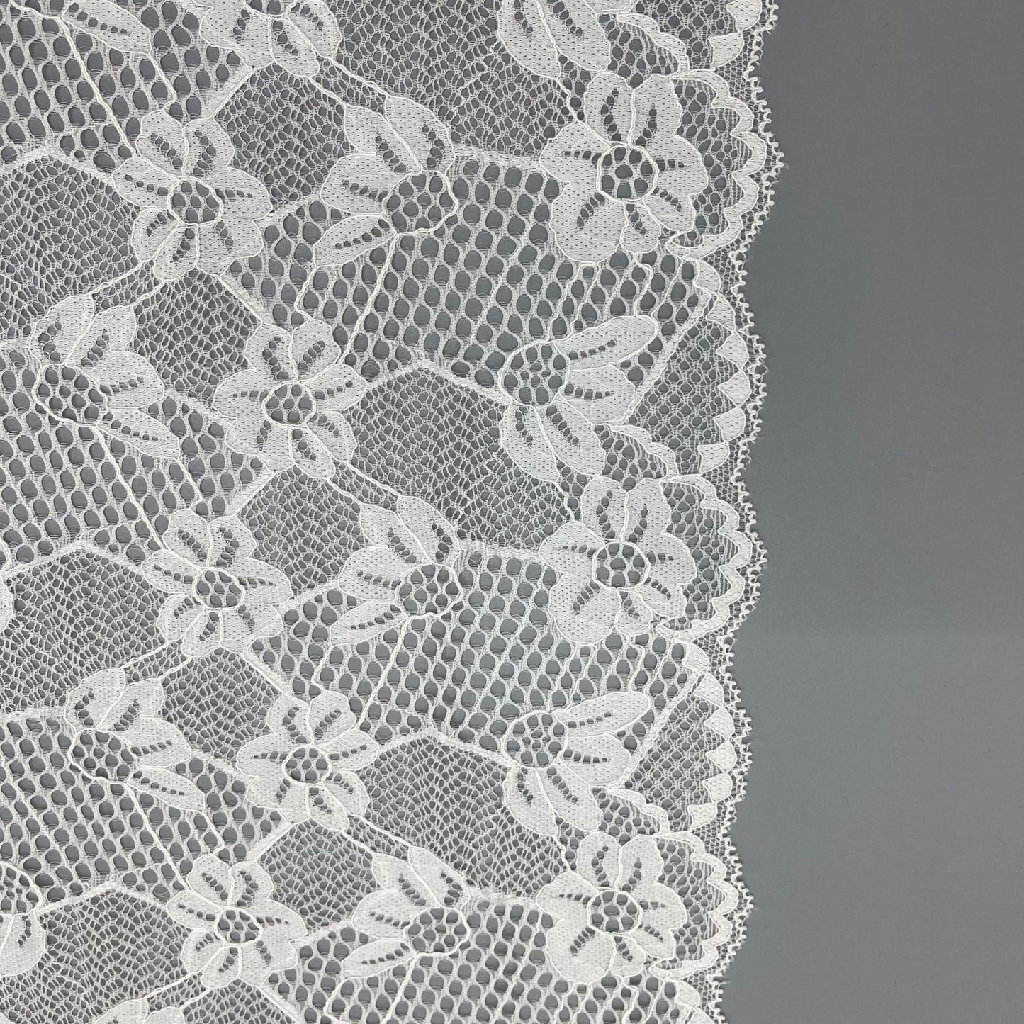 freedombeauty|21cm Lingerie Clothing Accessories Pure White Elastic Hollow Lace Nylon Lace Trim Accessories Lace