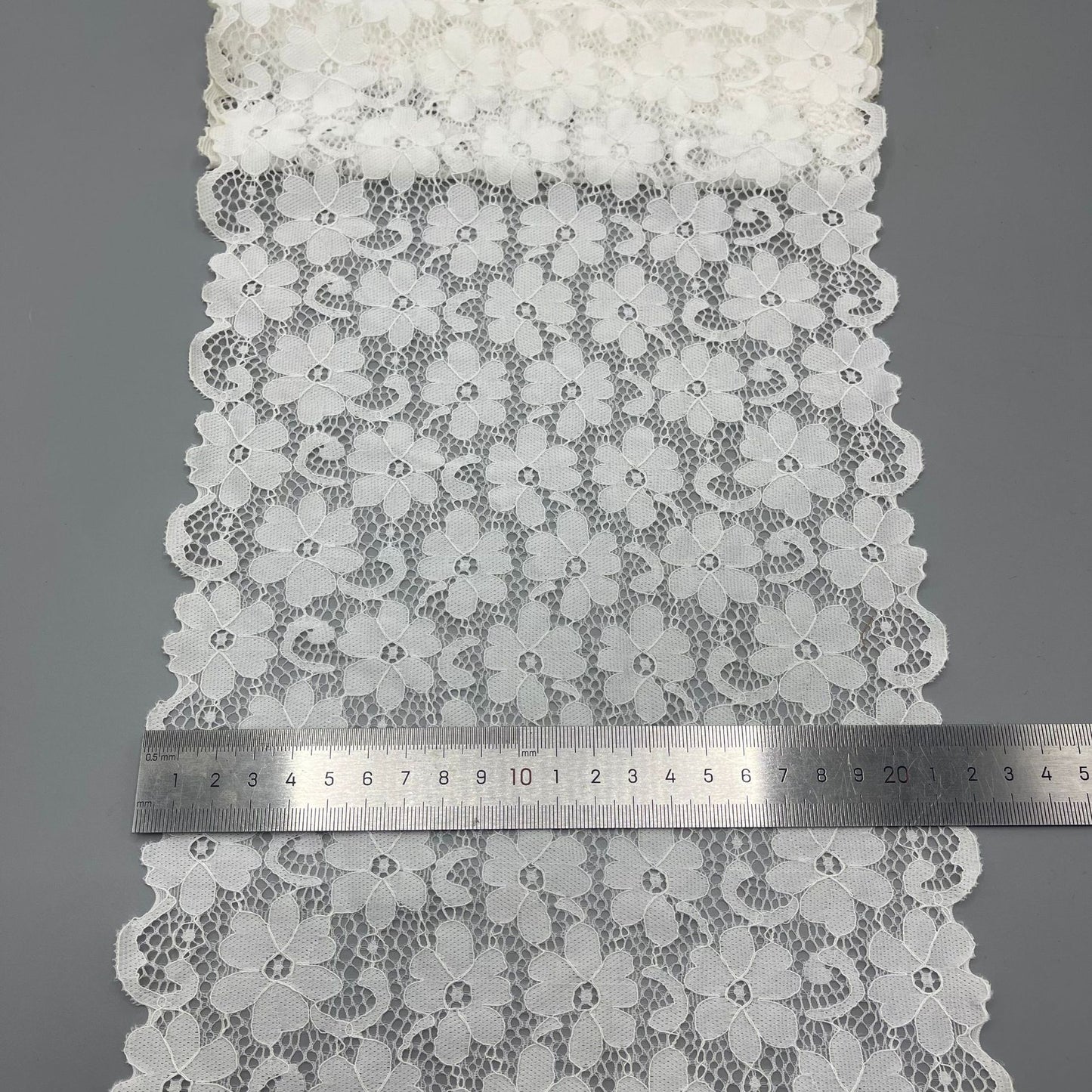 freedombeauty|21CM Lace Elastic Pressed Gauze Trim Nylon Silk Lingerie Neckline Pants Hem Trim