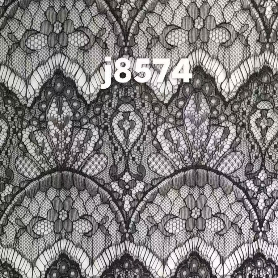 freedombeauty | Direct Sale In Stock 2024 Spring Summer New Cotton Linen Mesh Fabric Skirt Women's Lace Trim Fabric