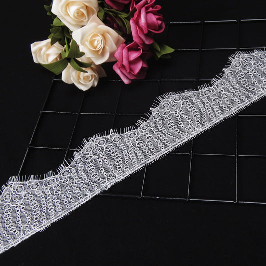 FREEDOMBEAUTY | 7.5cm circle string balloon unilateral underwear lace, eyelash cuffs, pants edge lace accessories pajamas lace