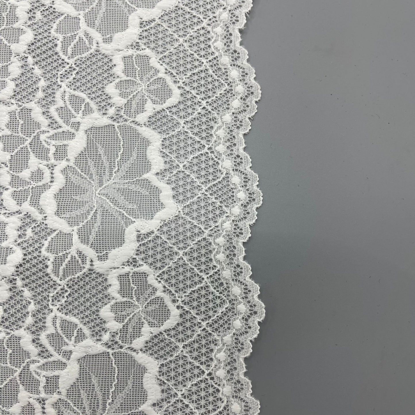 freedombeauty|21cm Wedding Dress Accessories White Hollow Lace Nylon Lace Trim Decoration Lace Accessories Edging