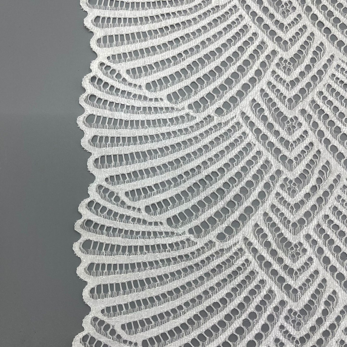 freedombeauty|21CM Exquisite White Nylon Elastic Lace Trim Wedding Dress Handmade Accessories Hollow Design