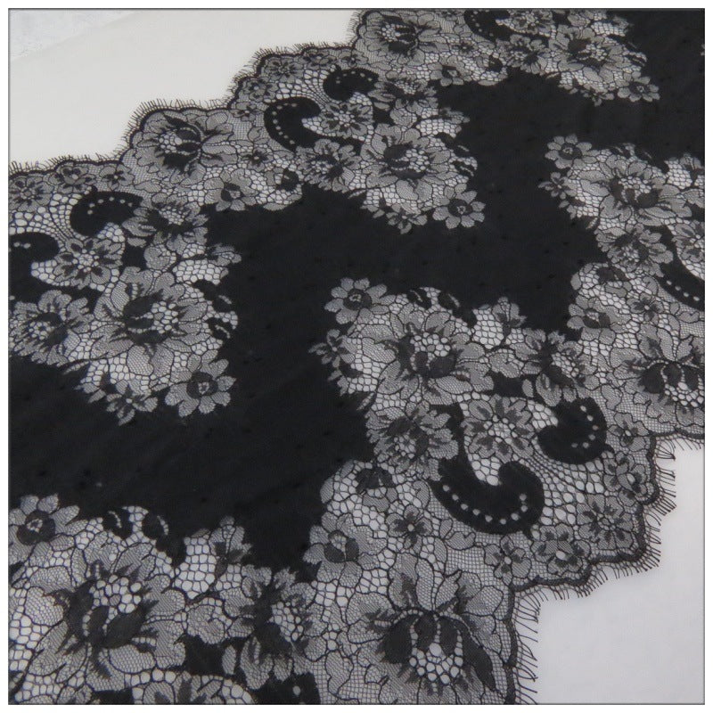 FREEDOMBEAUTY | New 43cm Wave Lace High Quality Development Eyelash Lace, Fashion Pajama Accessories Lace