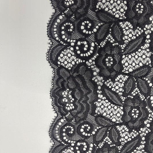 freedombeauty|16cm Stretch Nylon Wedding Dress Lace White Lace Hollow Design Accessories DIY Lace Parts