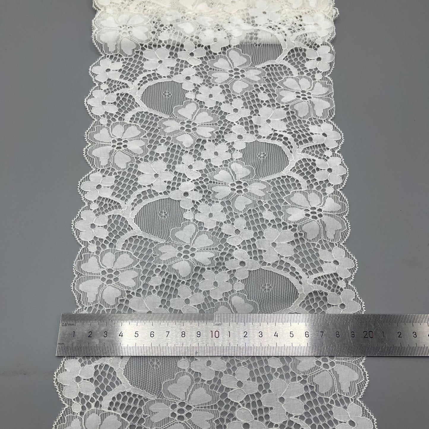 freedombeauty|20ccm Elastic Lace Nylon Lace Trim Handmade Wedding Dress Hot Sale