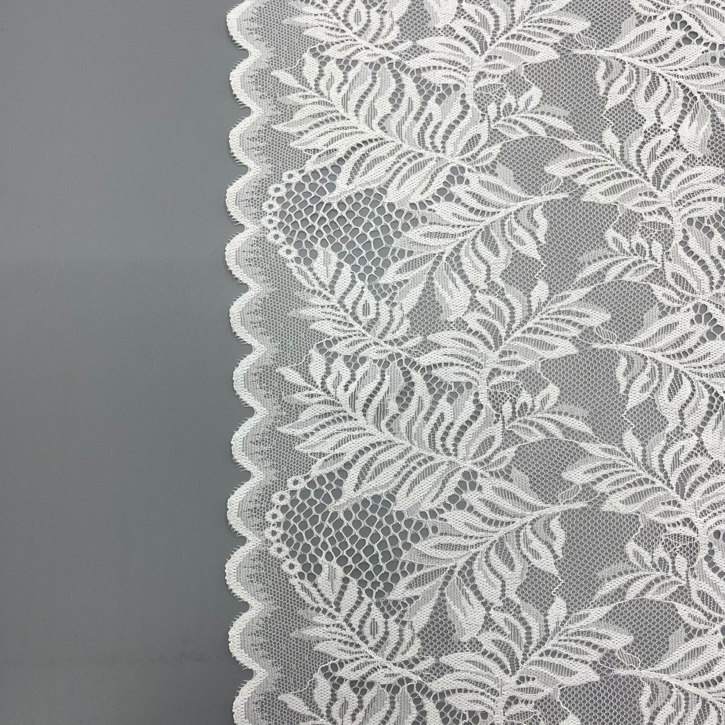 freedombeauty|24CM Underwear Hollow Lace Nylon White Elastic Lace Trim Wedding Dress Accessories Edging