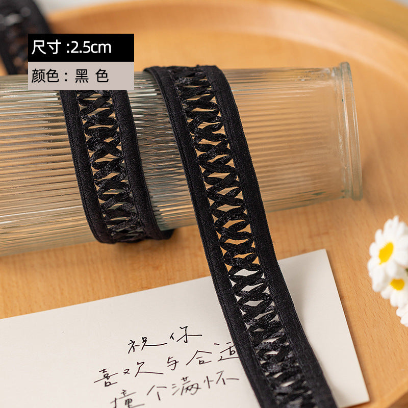FREEDOMBEAUTY | Factory Direct 2.5CM Elastic Cross Ribbon Elastic Swimwear Belt, Swimwear Women's Nylon Elastic Elastic Belt