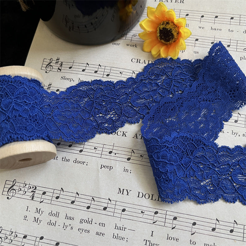 FREEDOMBEAUTY | Factory direct sales, spot quick delivery 4CM multi-color lace lace accessories Xiaohongshu same elegant accessories DIY