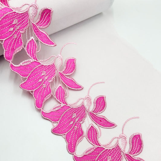 FREEDOMBEAUTY | Spot embroidery lace patch laser embroidery underwear bra mesh clothing clothing accessories lace lace wholesale