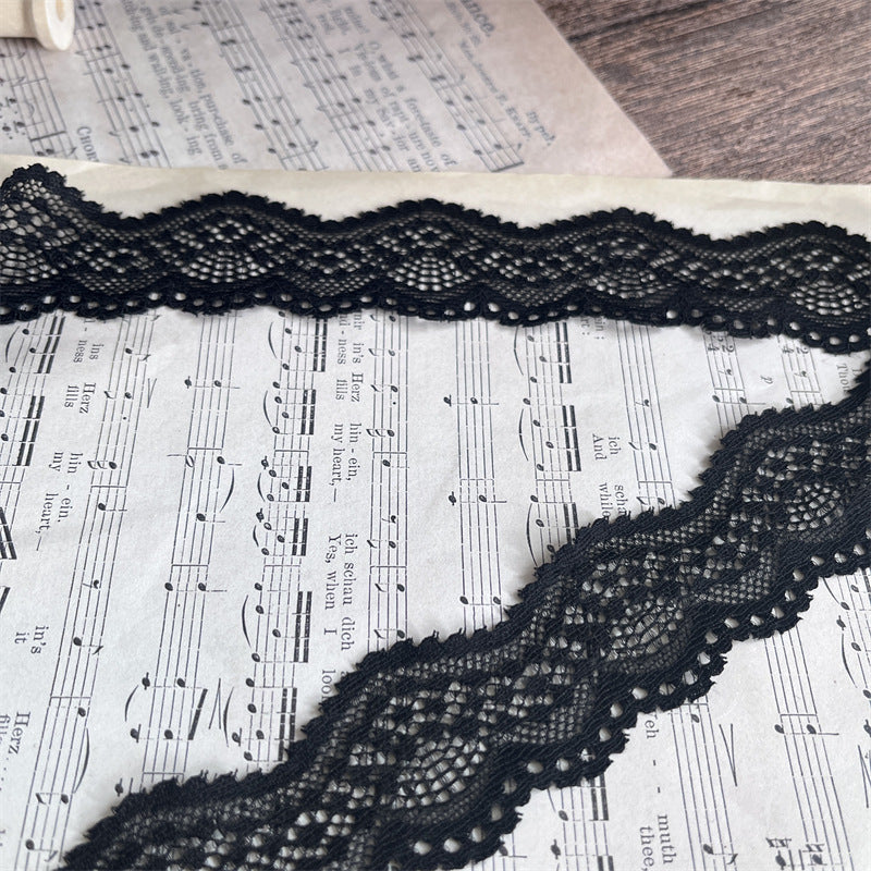FREEDOMBEAUTY | Factory direct sales, spot quick delivery, a variety of French elastic lace accessories DIY handmade