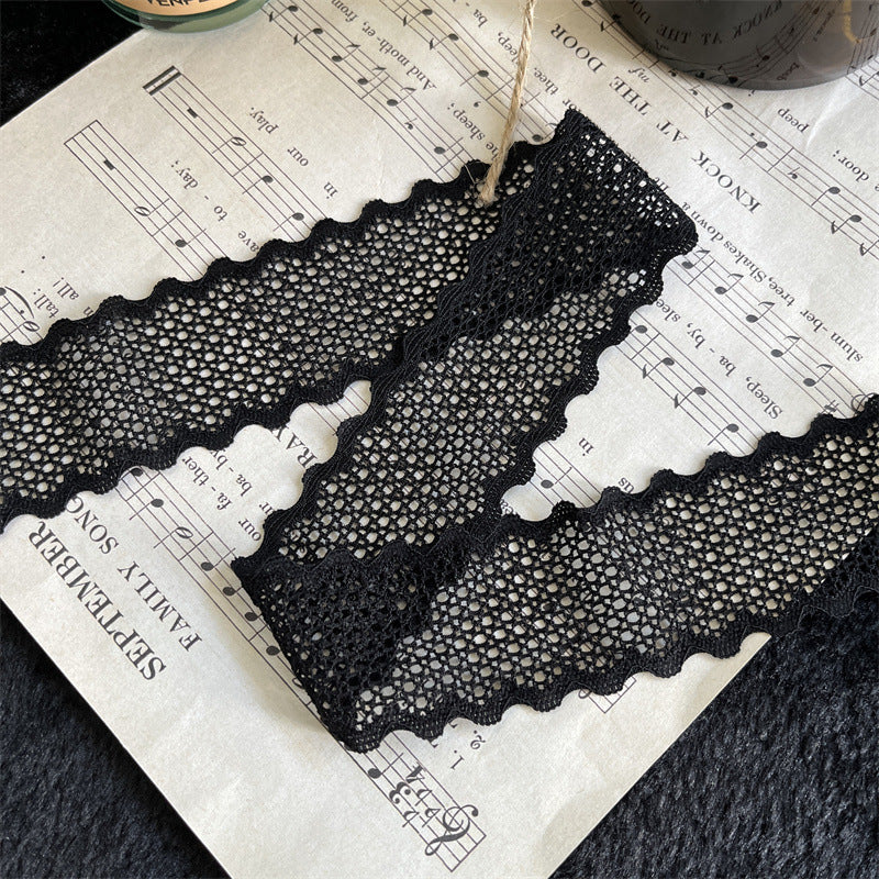 FREEDOMBEAUTY | Factory direct sales, spot quick delivery 4cm hot lace fabric accessories lace DIY handmade