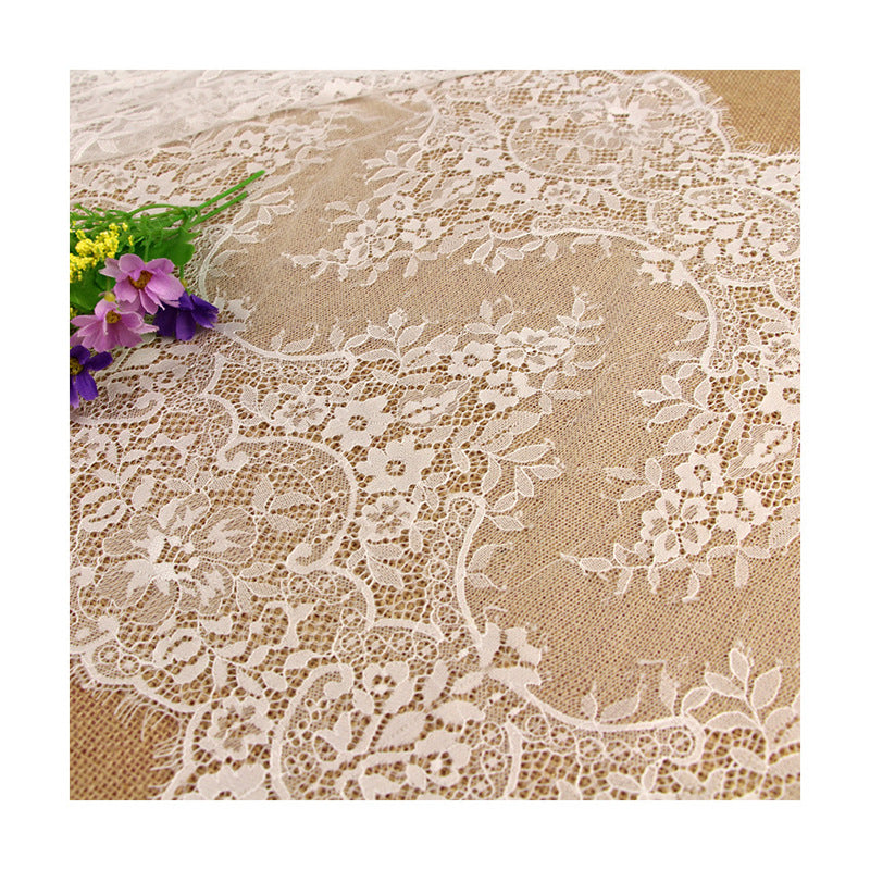 FREEDOMBEAUTY | 41cm factory wholesale lace lace clothing accessories, eyelash lace lace fabric, knitted lace strap