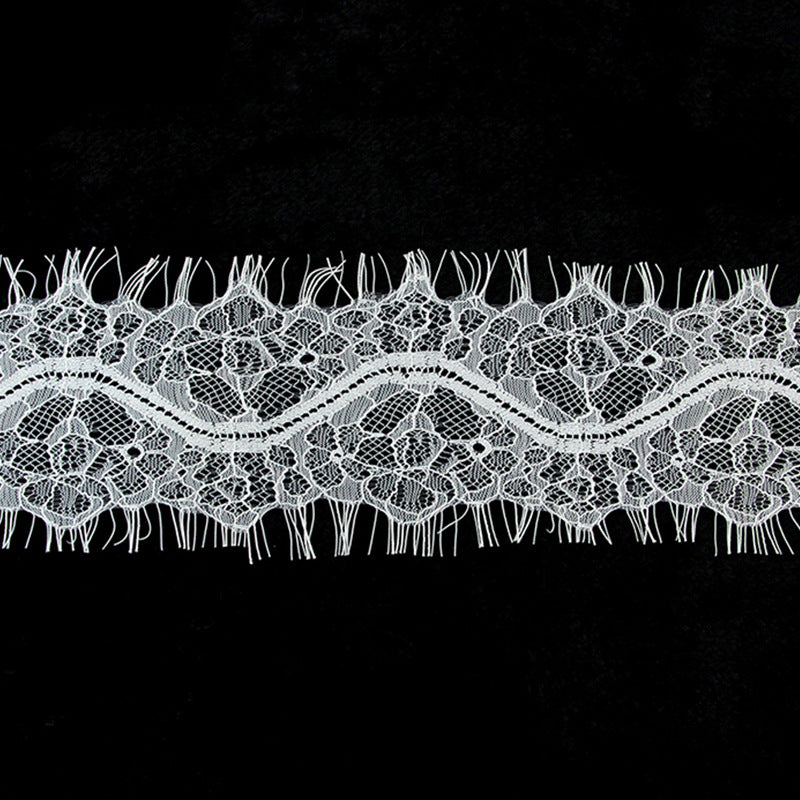FREEDOMBEAUTY | 8.5cm wide non-elastic eyelash lace, clothing accessories lace, dress lace, eyelash small edge