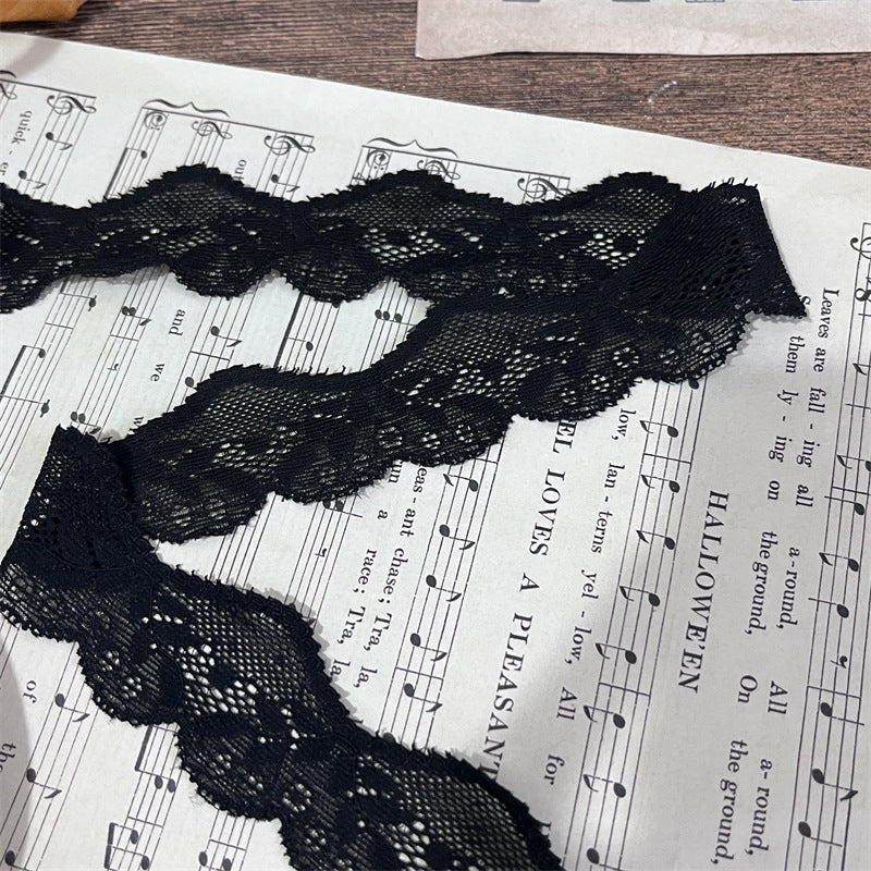 FREEDOMBEAUTY | Factory direct sales, spot fast delivery, a variety of elastic lace lace accessories, classic retro elegant DIY handmade