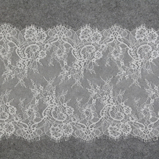 FREEDOMBEAUTY | Fashion hot-selling eyelash lace, women's dress lace splicing accessories, hollow positioning lace