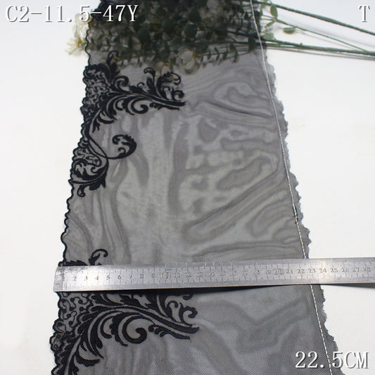 FREEDOMBEAUTY | Spot wholesale multi-color mesh, laser sequins, flower embroidery lace, drama costumes, dance costumes, ancient lace accessories DIY