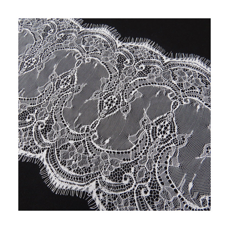 FREEDOMBEAUTY | King Kong hoop pattern eyelash lace 27cm nylon Wukong headband underwear hollow lace
