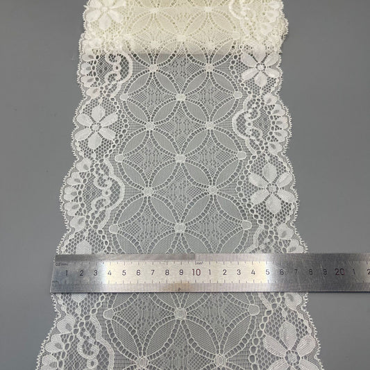 freedombeauty|18CM Underwear Lingerie Wedding Dress Lace Hollow Elastic Lace Nylon Garment Accessories