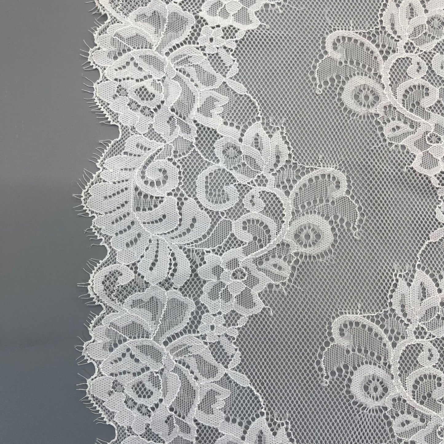 freedombeauty|22cm Elastic Eyelash French Elastic Lace Trim Wedding Dress Lingerie Accessories DIY Clothing