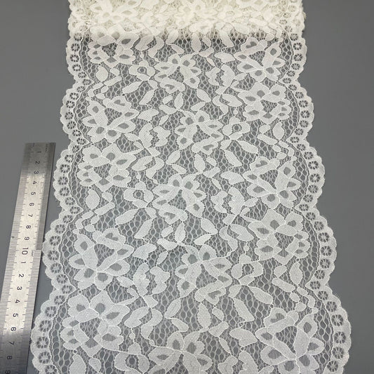 freedombeauty|23CM Wedding Dress White Lace Hollow Elastic Nylon Lace Handmade Accessories Panties Trim
