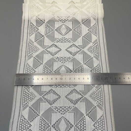 freedombeauty|21CM Lingerie Handmade Wedding Dress Accessories Nylon Elastic Lace Trim High-end Design