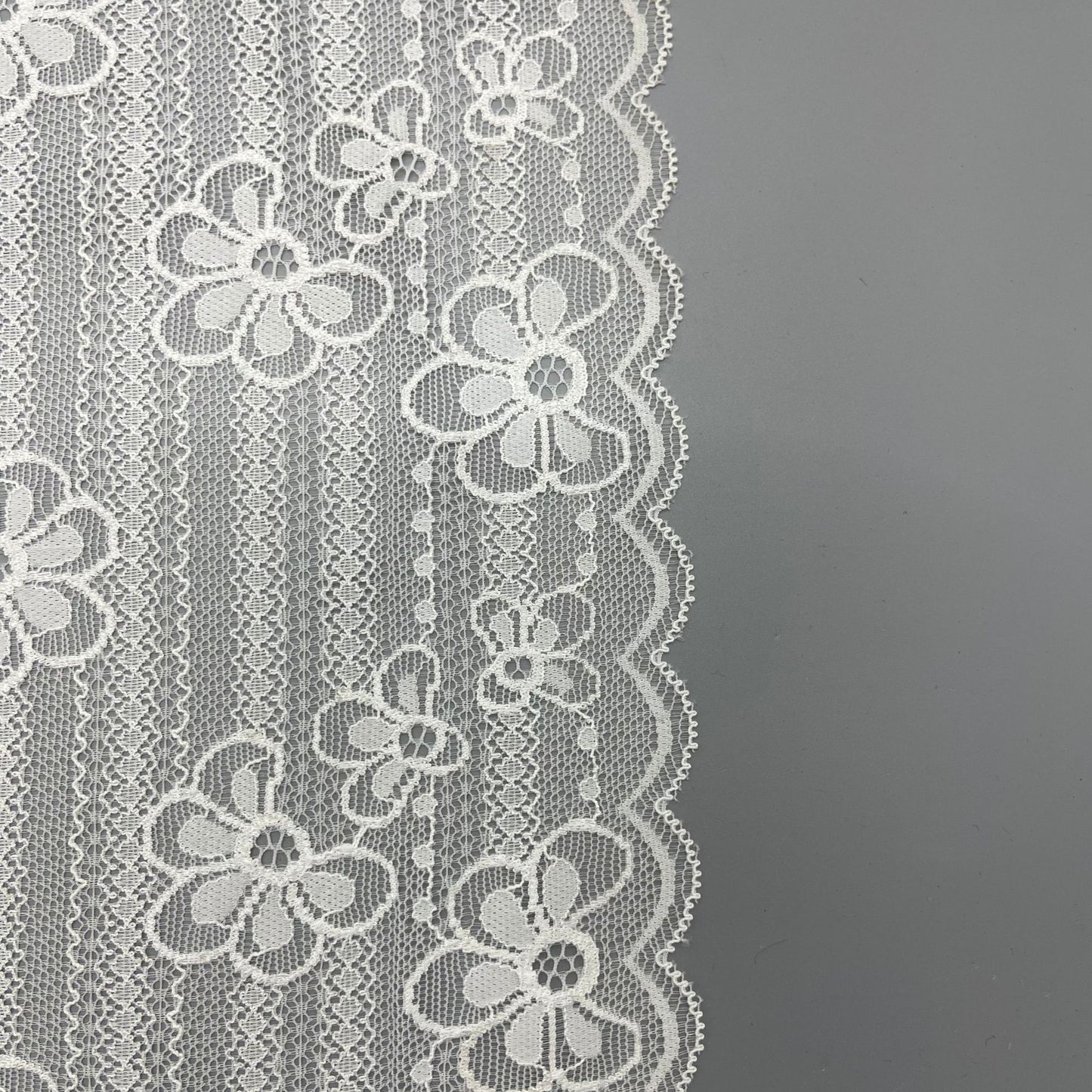 freedombeauty|Nylon Lace Trim Elastic Lace Wedding Dress Undergarment Skirt Hem Accessories