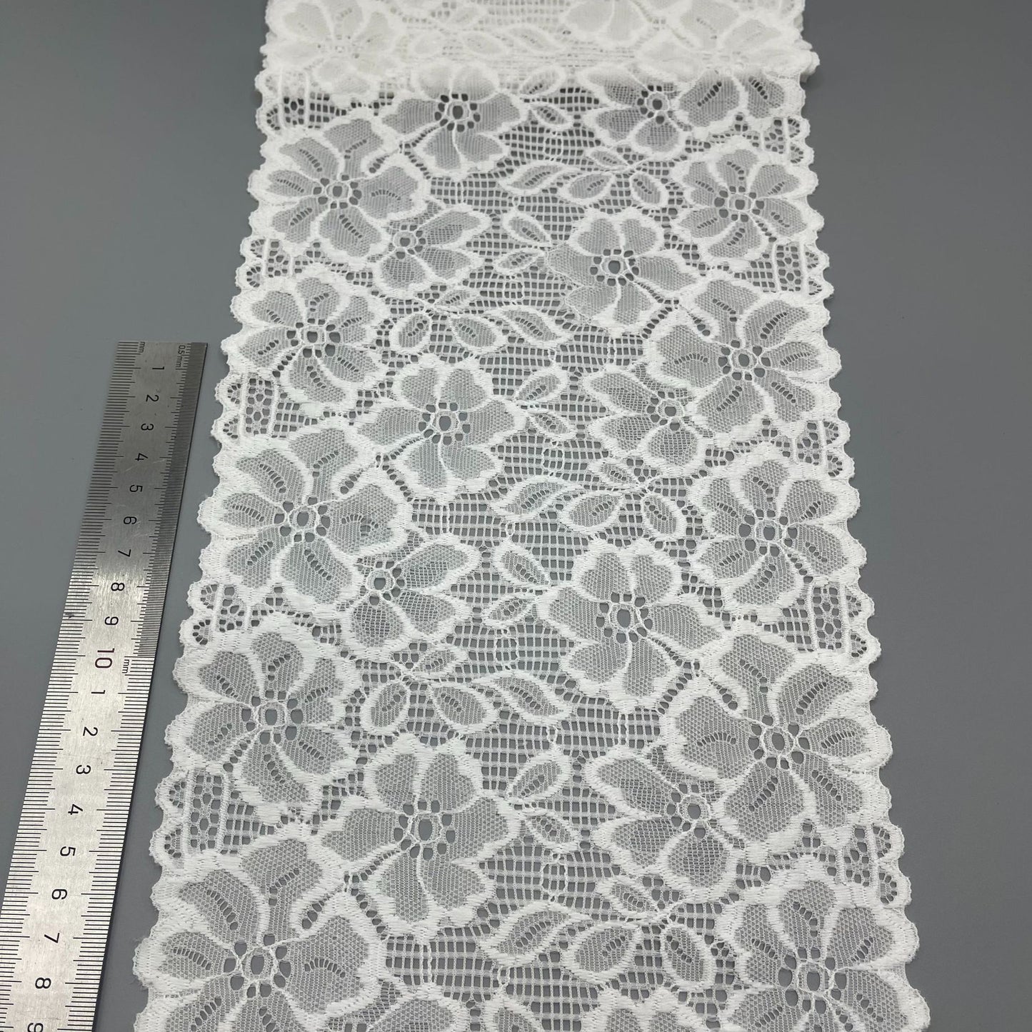 freedombeauty|19CM Lace Trim Hollow Elastic Lace Nylon Garment Accessories Underwear Lace Export