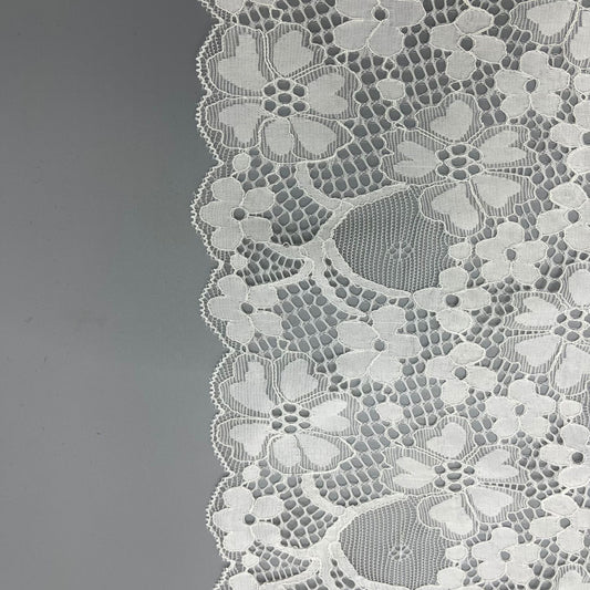 freedombeauty|20ccm Elastic Lace Nylon Lace Trim Handmade Wedding Dress Hot Sale