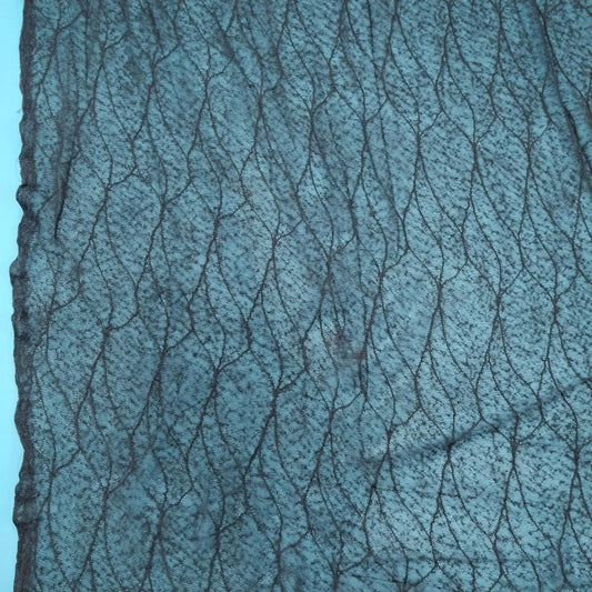 freedombeauty|2024 Hot Lace Fabric Thin Stripes Wedding Dress Dress Headwear Curtain Tablecloth Accessories Hollow Out