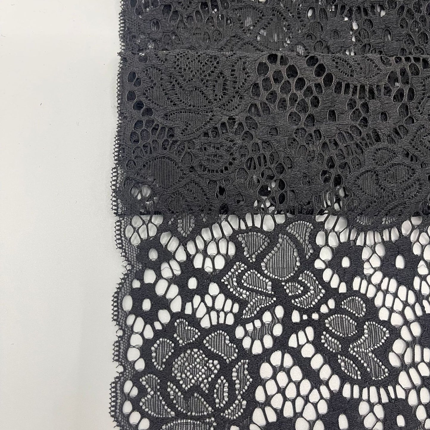 freedombeauty|20CM Wedding Dress Handmade Accessories White Nylon Elastic Hollow Lace Design DIY Lace