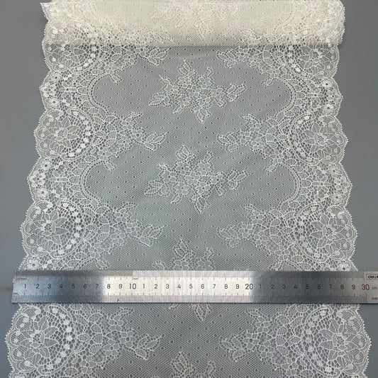 freedombeauty|29CM Lingerie Wavy Edge Water-Soluble Lace Trim Clothing Wedding Dress Accessories DIY Decoration