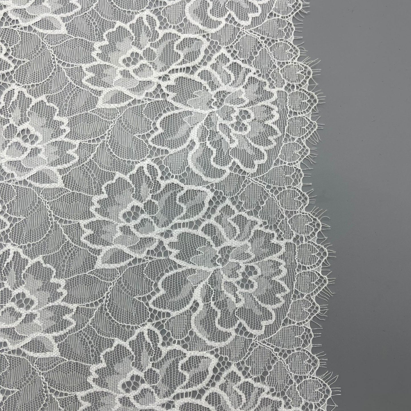 freedombeauty|23CM Elastic Eyelash Nylon Lace Trim Elastic Lace Wedding Dress Underwear Skirt Accessories Materials