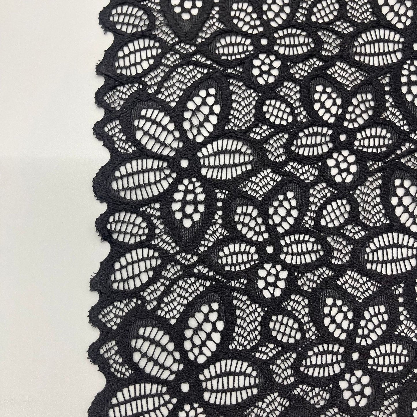 freedombeauty|18cm Lace Trim for Underwear, Wedding Dress, White Hollow Lace Trim, Nylon Lace Trim, High-end Customization