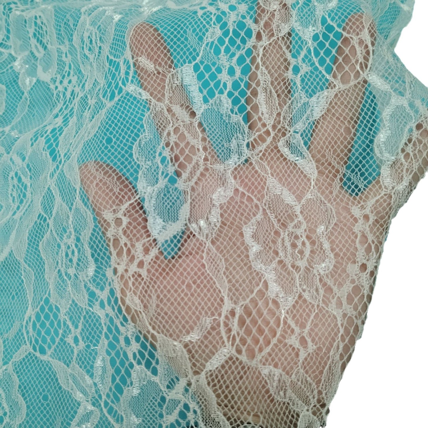 freedombeauty|In Stock Fashion Women's Mesh Shawl Thin Fashion Wedding Dress Series Children's Mesh Jacquard Hollow Cut Lace