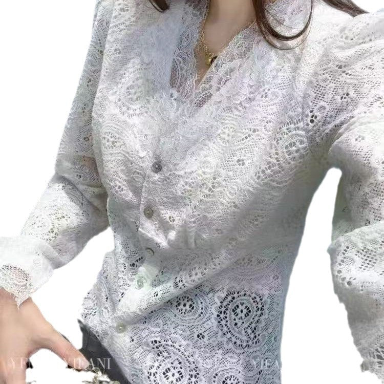 freedombeauty|Hot-Selling Fleece Cashew Lace Fabric Polyester Lace Fabric Rose Dress Fabric Lace Trim Clothing