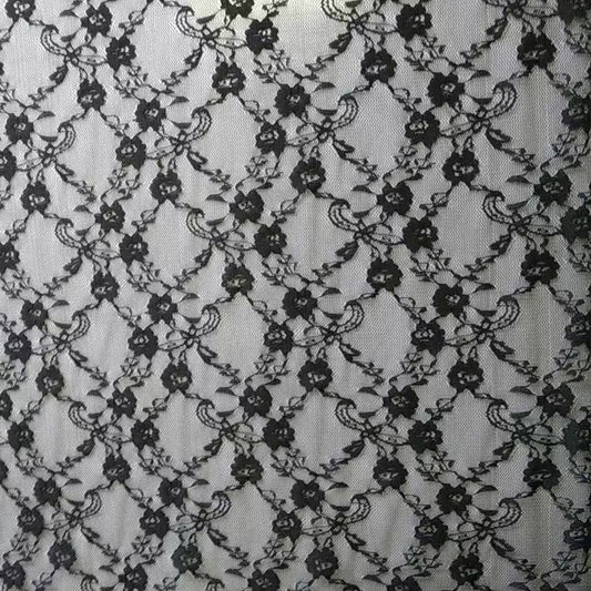 freedombeauty|Hot Selling Popular Nylon Stretch Lace Fabric Soft Base Pocket Decorative Cuffs Mesh Women's Dress Gift