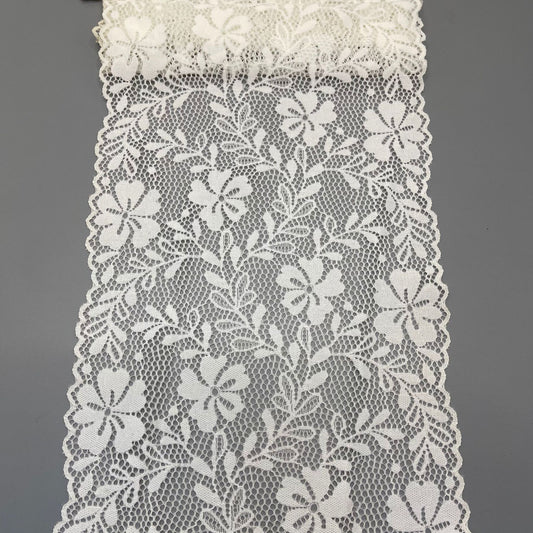 freedombeauty|20CM Wedding Dress Handmade Elastic Lace Trim In Stock