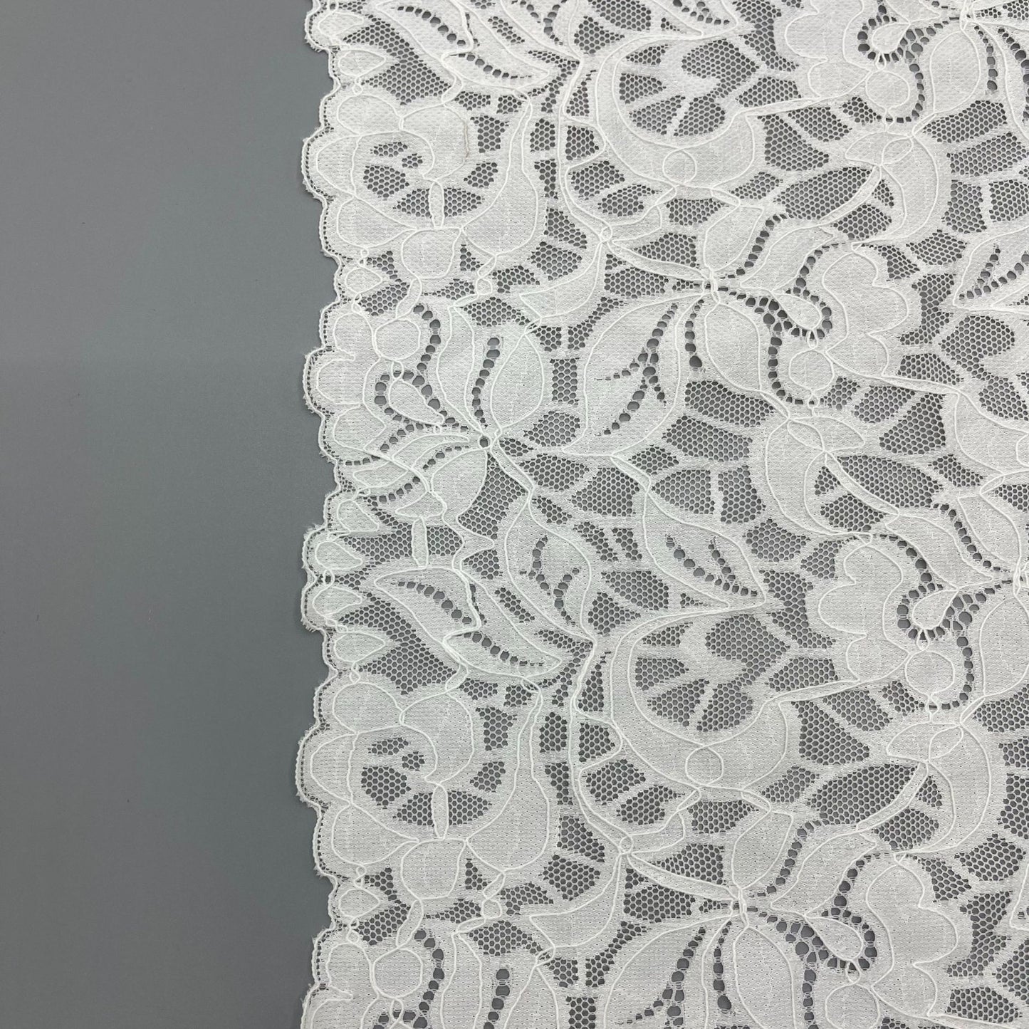 freedombeauty|22cm In Stock Direct Sale Nylon Spandex Lace Fabric for Women's Dresses and Children's Clothing Lace Trim Fabric