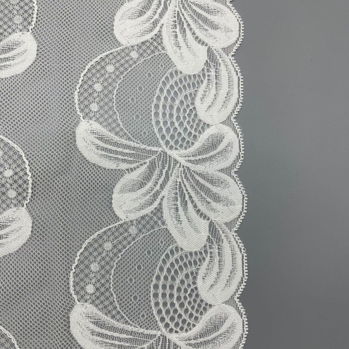 freedombeauty | 21CM New High Elastic Lace Trim Clothing Accessories DIY Wedding Dress Strapless Skirt Fabric